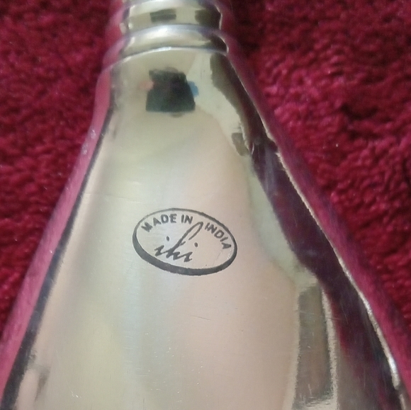 2 Server's Forks/ 2 Salad Tosser Beautifully Beaded Handel's Signed India IHI. - Picture 3 of 5